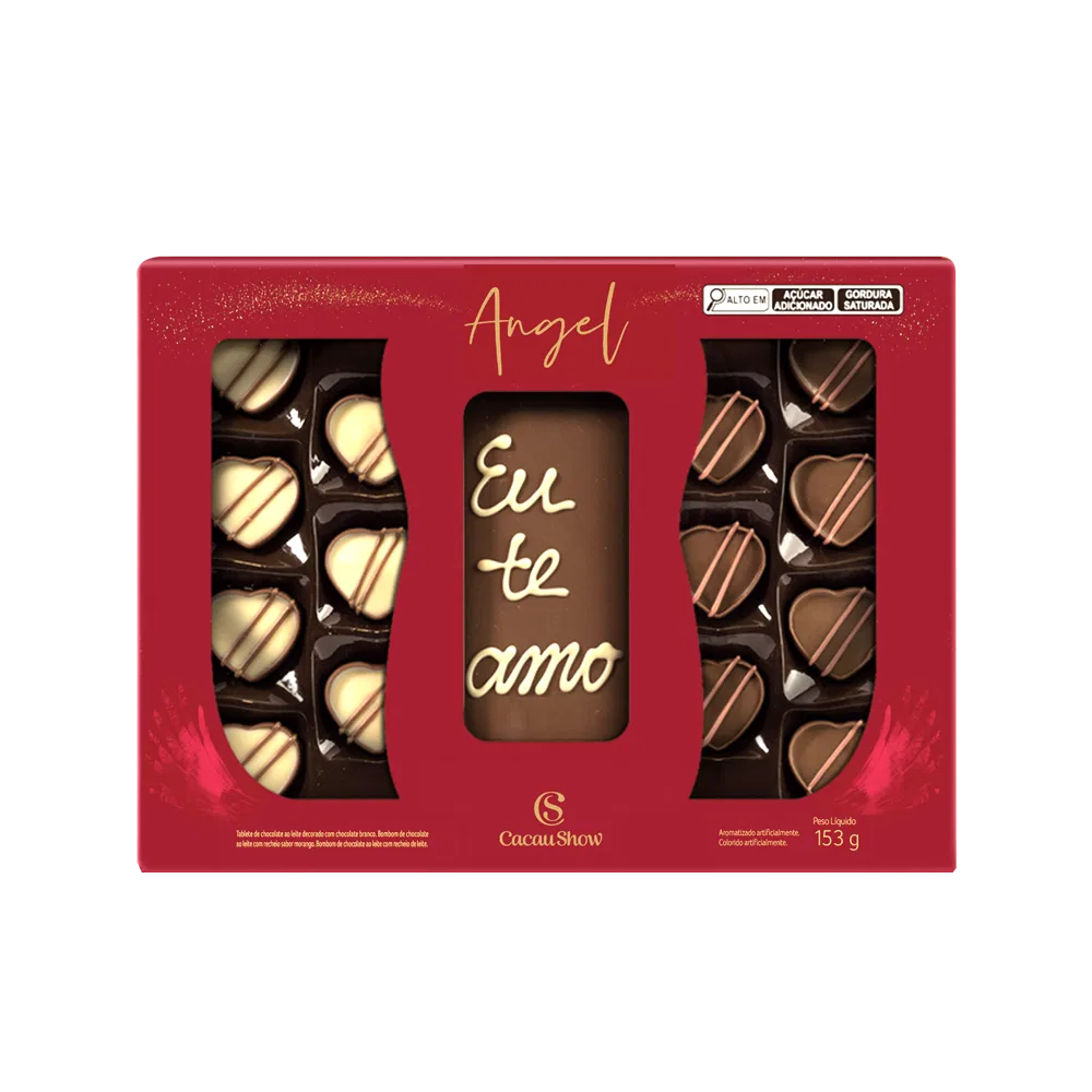 Caixa Artesanal de Bombons Delícias de Amor 153g - foto 1
