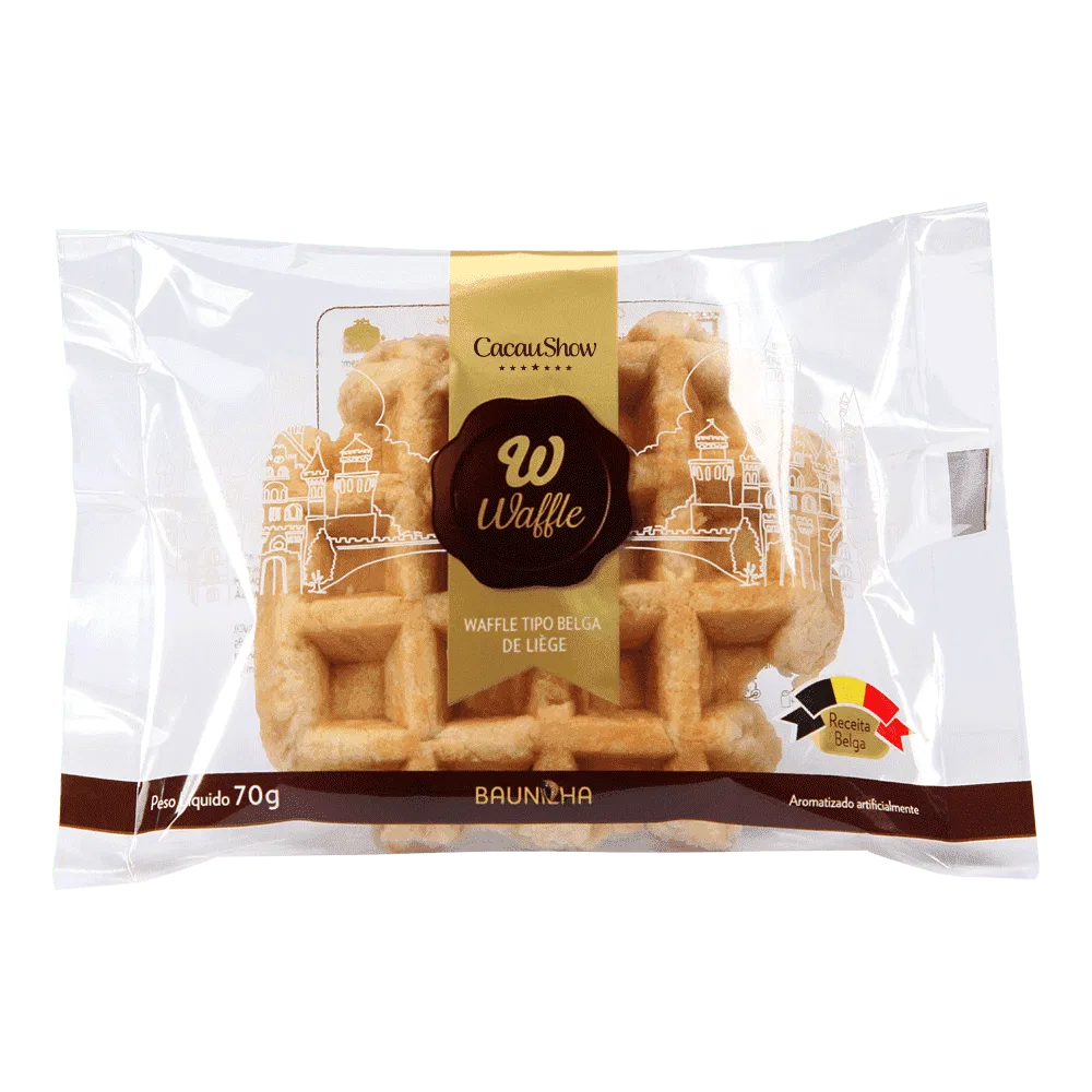 Waffle Belga Baunilha 70g - foto 1