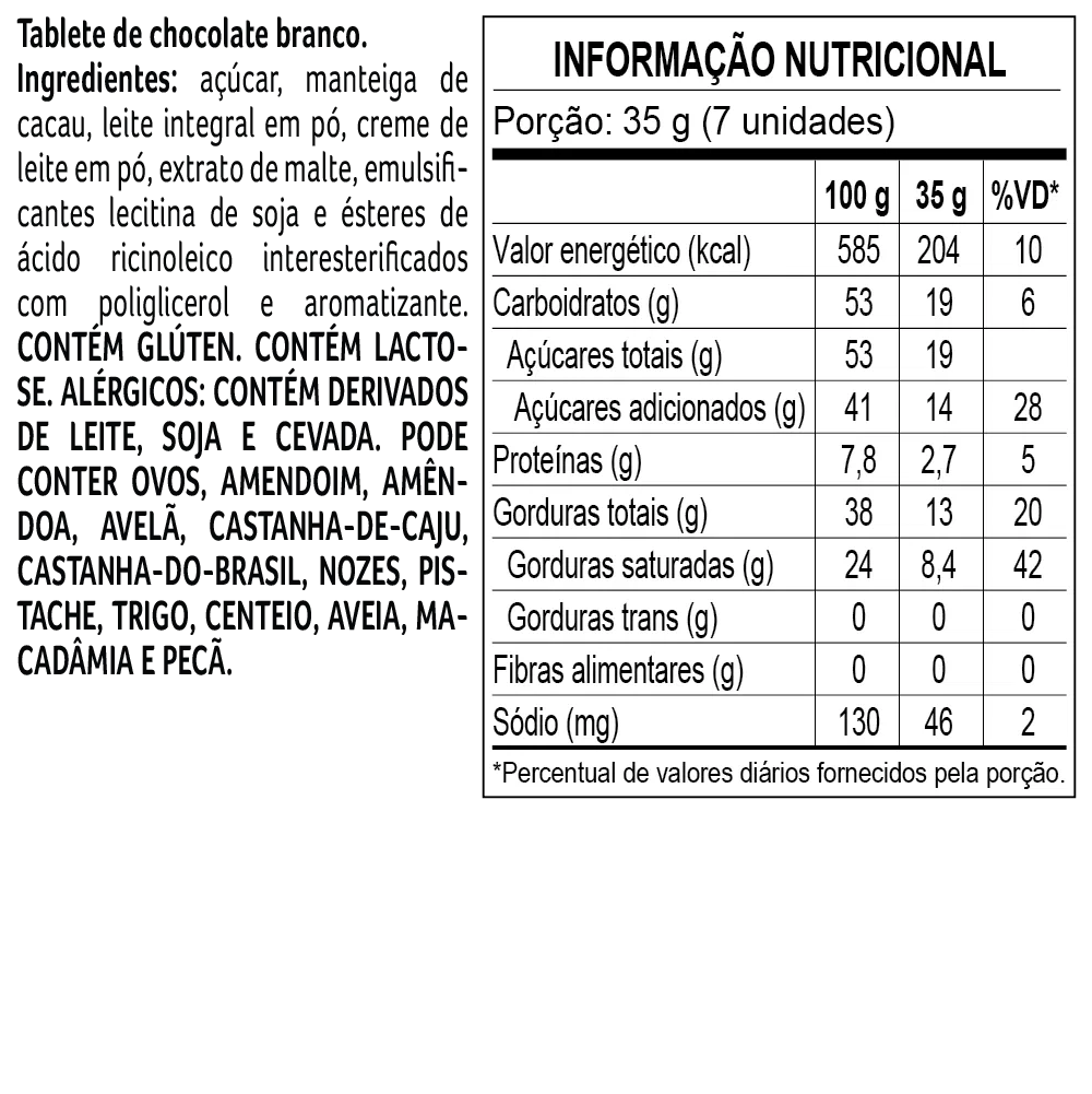 Caixa de Tabletes de Chocolate Intensidade 150g - foto 2