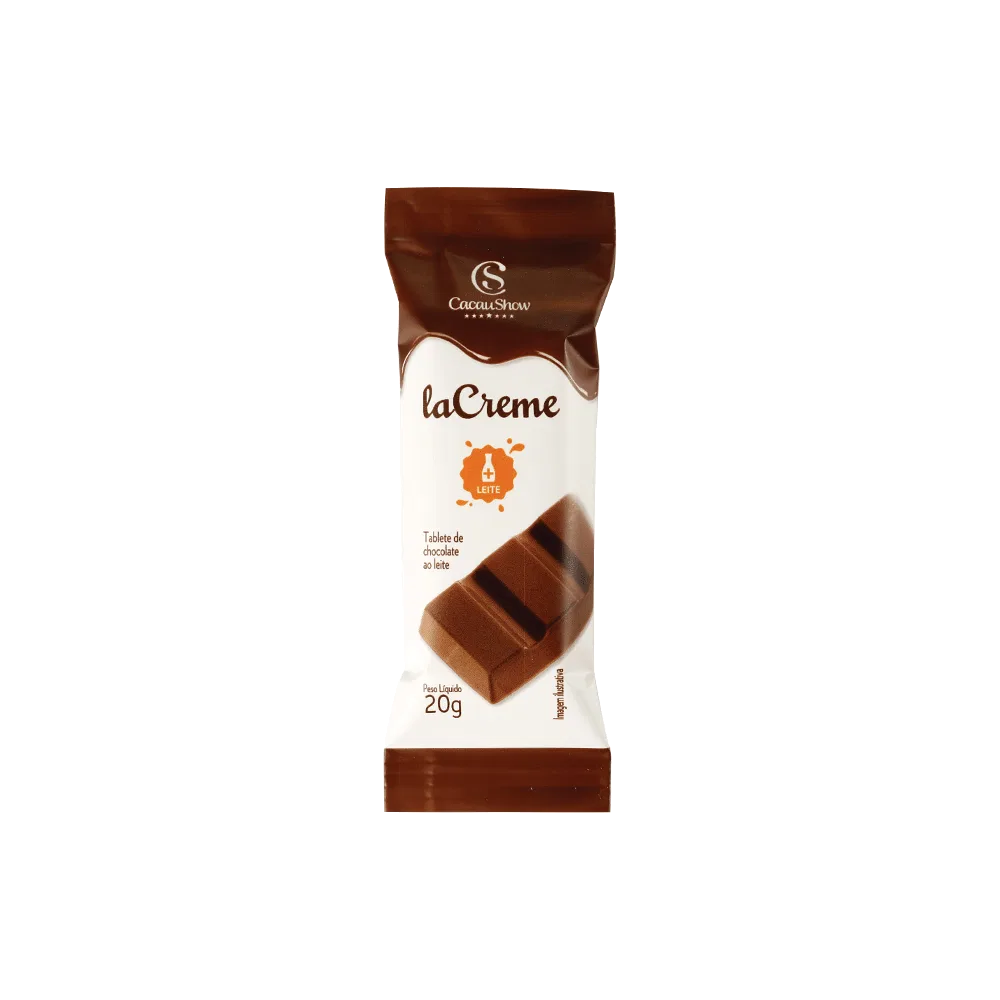 Tablete laCreme de Chocolate ao Leite 20g - foto 1
