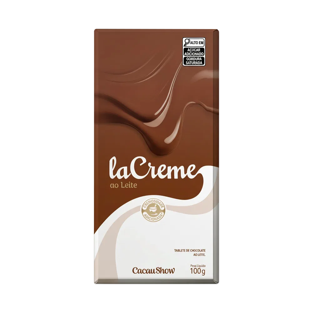Tablete laCreme de Chocolate ao Leite 100g - foto 1