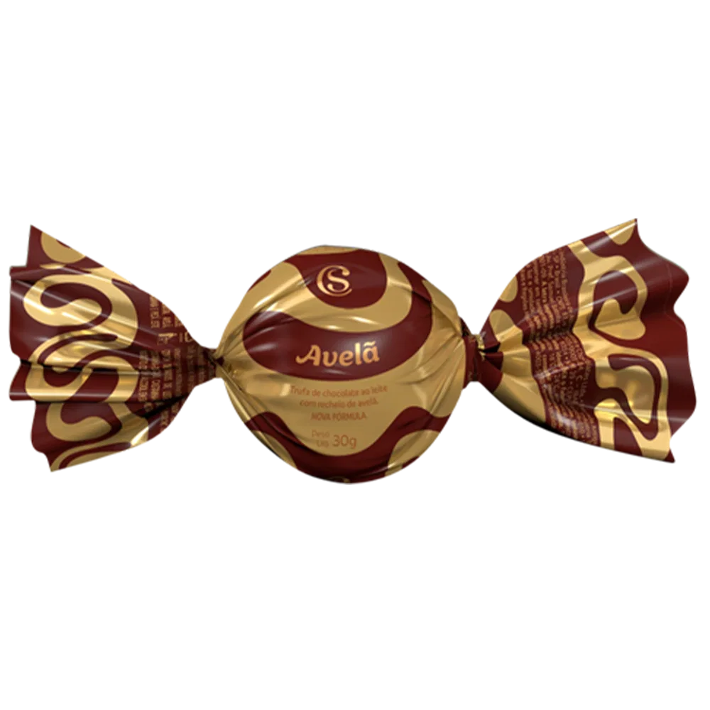 Trufa de Chocolate ao Leite e Avelã 30g - foto 1