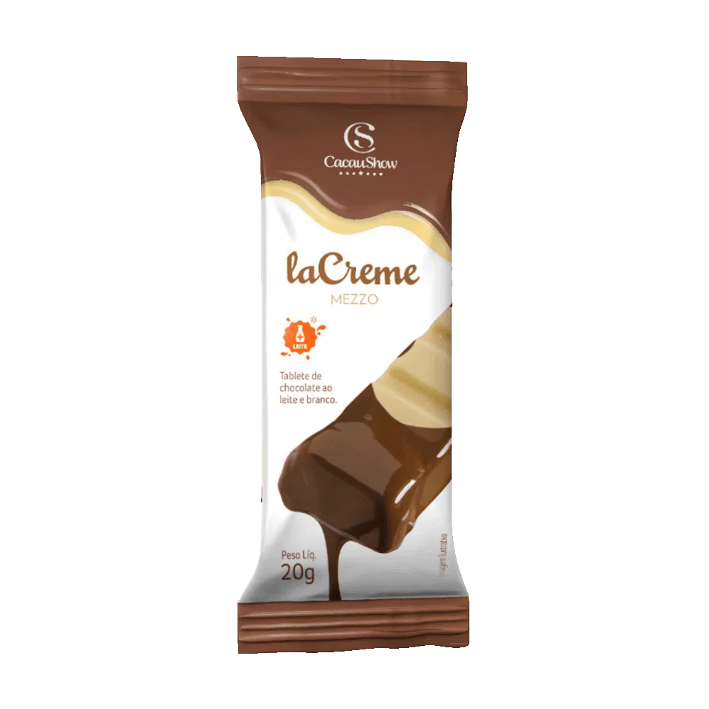 Tablete laCreme de Chocolate Mezzo 20g - foto 1