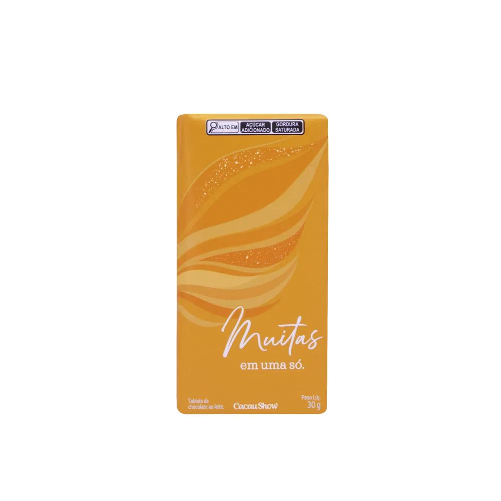 Tablete de Chocolate ao Leite Mulheres 30g - foto 2