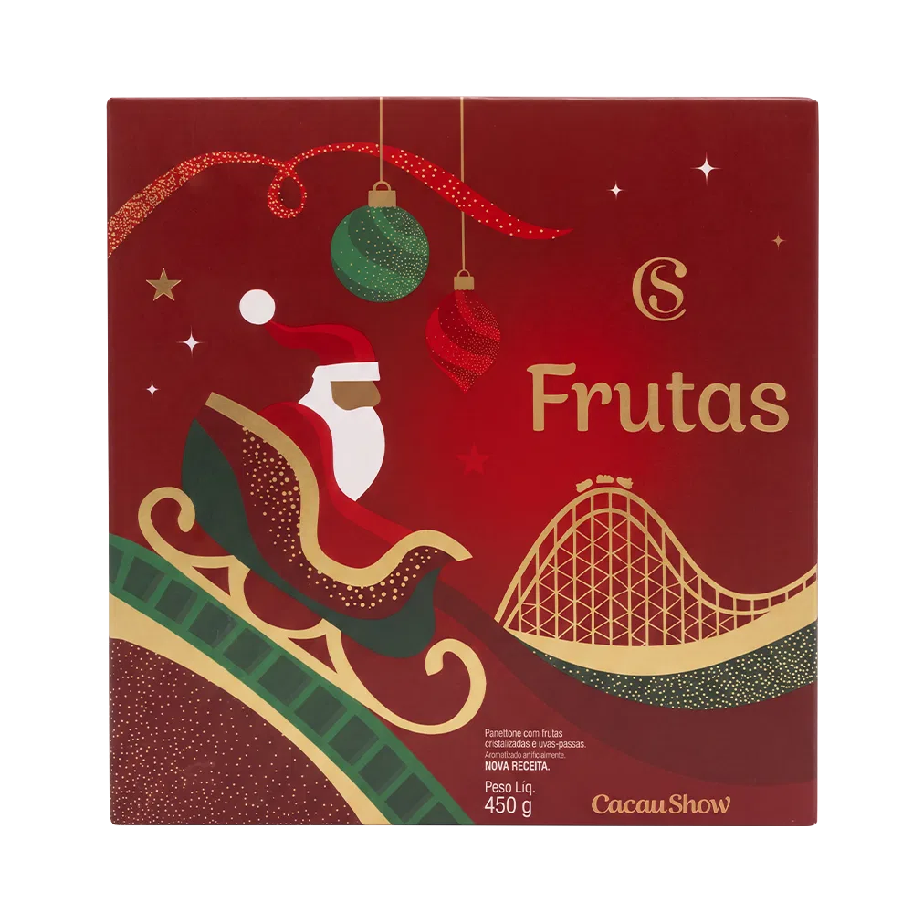 Panetone de Frutas 450g - foto 1