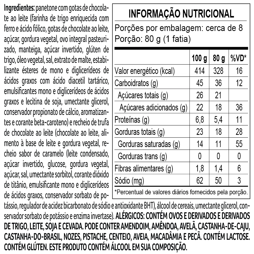 Panetone laCreme ao Leite 650g - foto 3