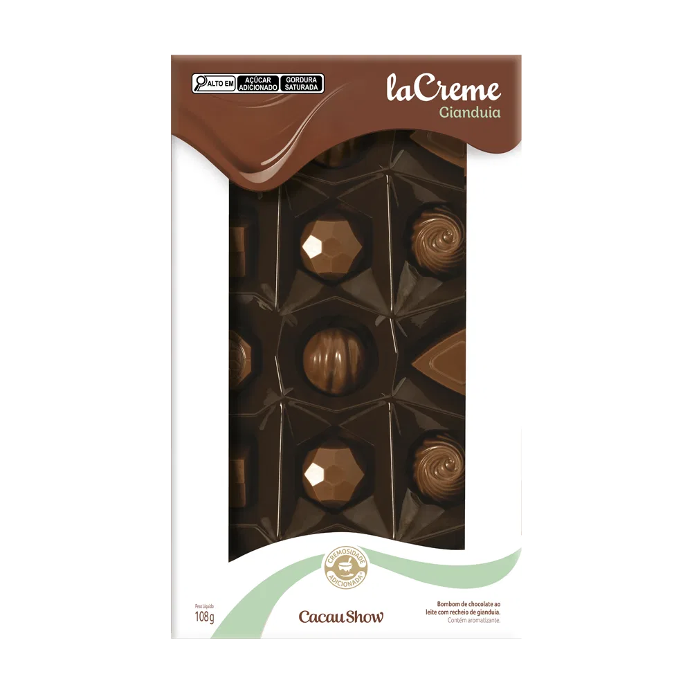 Caixa de Bombons laCreme Mini Show Gianduia 108g - foto 1