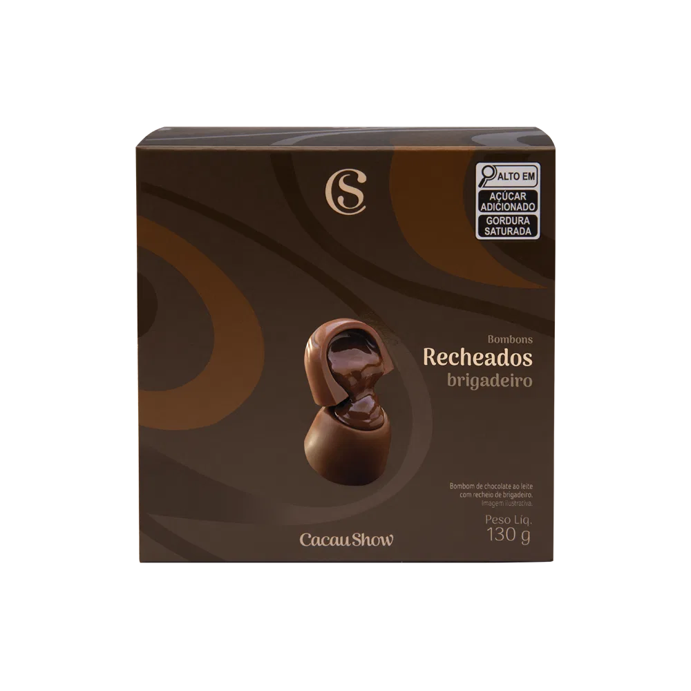 Cubo com Bombons de Chocolate ao Leite 130g - foto 1