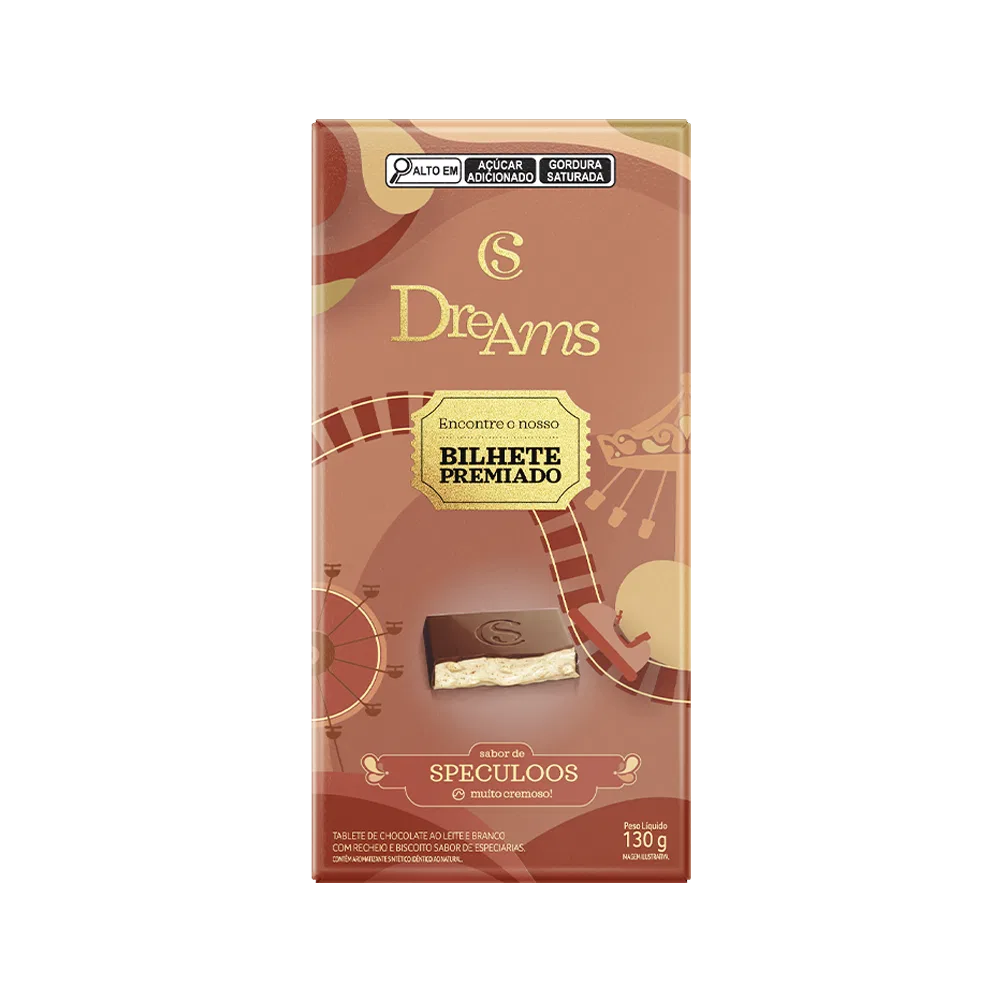 Tablete Dreams Speculoos Edição Especial 130g - foto 1